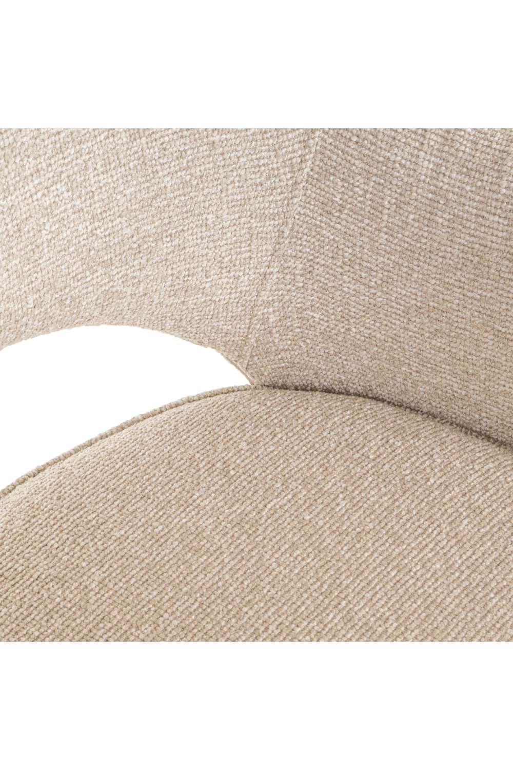 Cut-Out Swivel Dining Armchair | Richmond Interiors Ginerva | Oroa.com