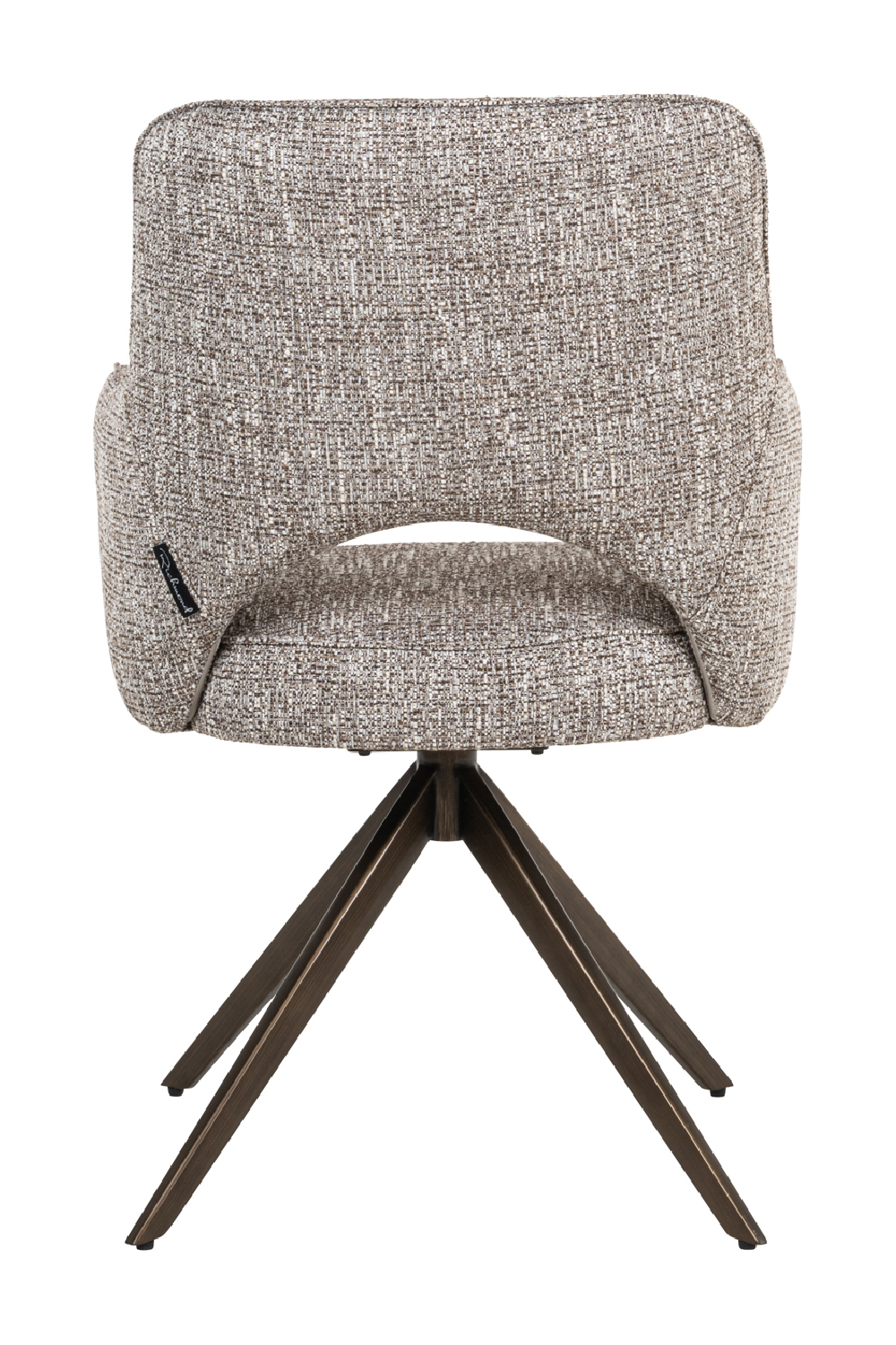 Cut-Out Swivel Dining Armchair | Richmond Interiors Ginerva | Oroa.com