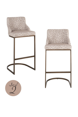 Cantilevered Bar Stool Set (2) | Richmond Interiors Bolton