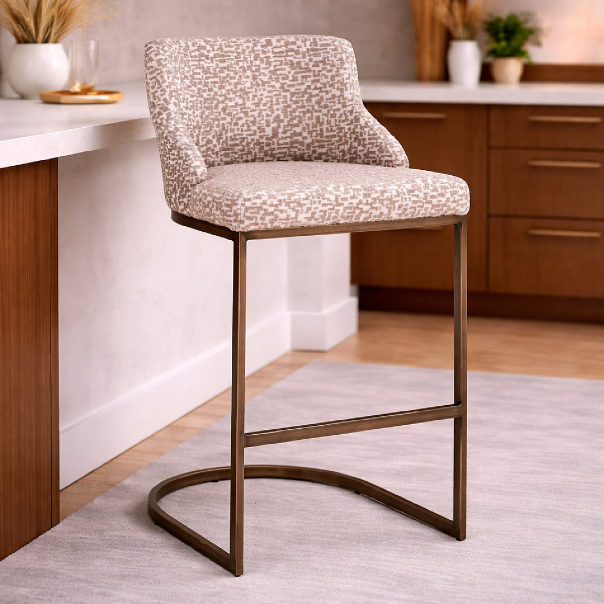   Cantilevered Bar Stool Set (2) | Oroa.com