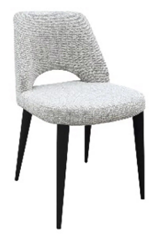 Cut-out Detail Natural Dining Chairs (2) | Richmond Interiors Tabitha | Oroa.com