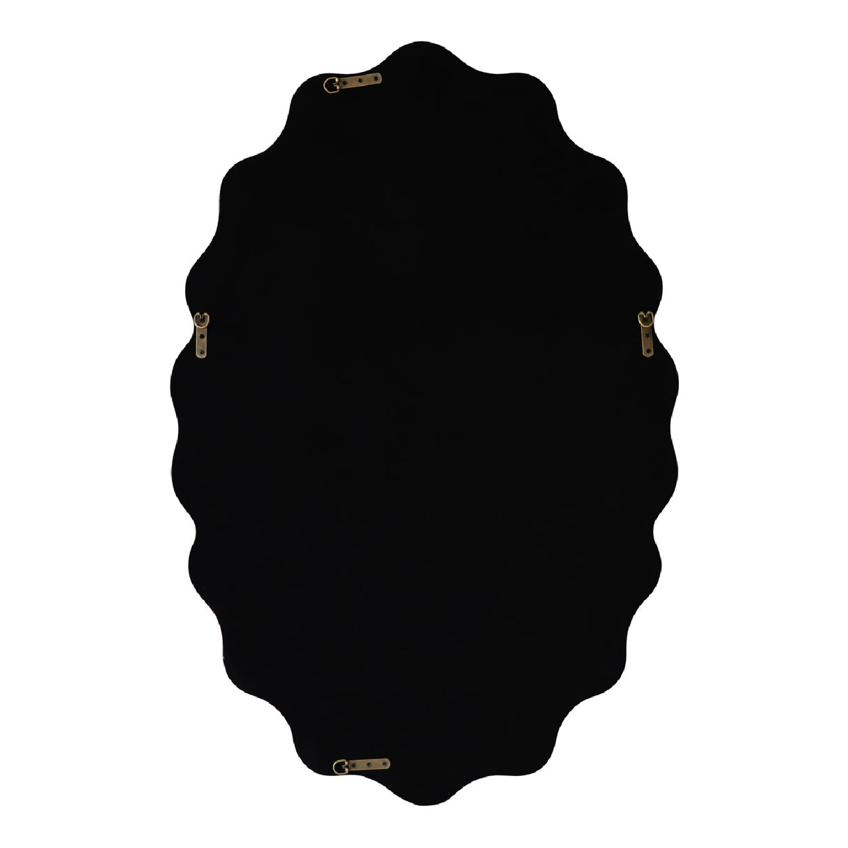 Modern European furniture - Gold Wavy Mirror - www.oroa.com