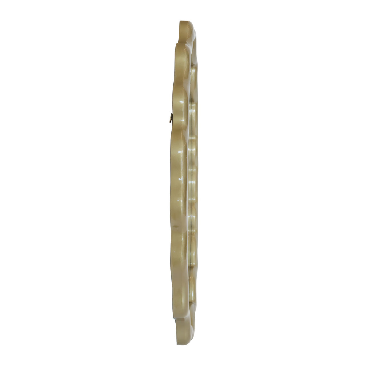 Modern European furniture - Gold Wavy Mirror - www.oroa.com