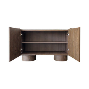 Modern European furniture - Ceramic Top 2-Door Sideboard Table - www.oroa.com