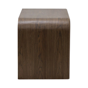   Modern European furniture - Brown Wooden 2-Drawer Nightstand - www.oroa.com | Oroa.com