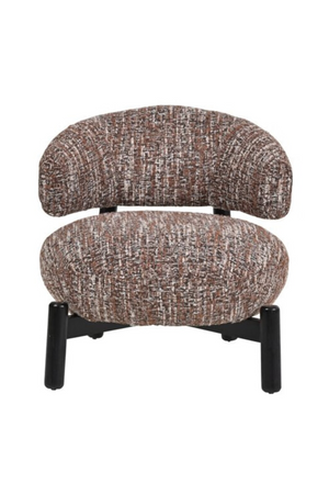 Brown Cushioned Lounge Chair | Richmond Interiors Ornella | Oroa.com
