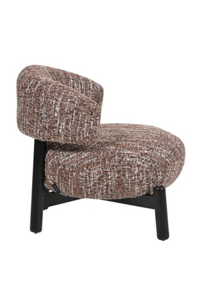 Brown Cushioned Lounge Chair | Richmond Interiors Ornella | Oroa.com