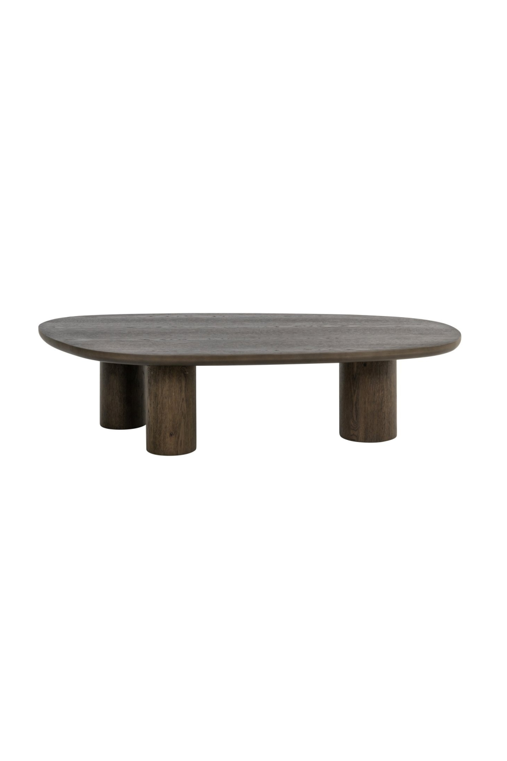 Organic-Shaped Wooden Coffee Table | Richmond Interiors Ellington | Oroa.com