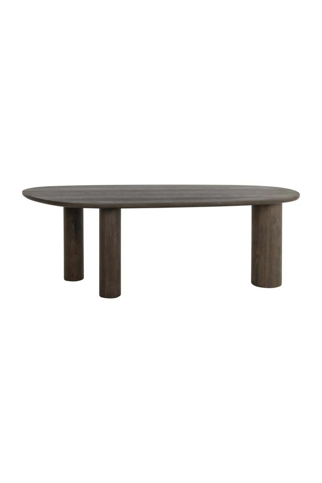 Wooden Organic-Shaped Dining Table | Richmond Interiors Ellington | Oroa.com