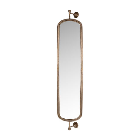 Modern European furniture - Antique Brass Mirror - www.oroa.com