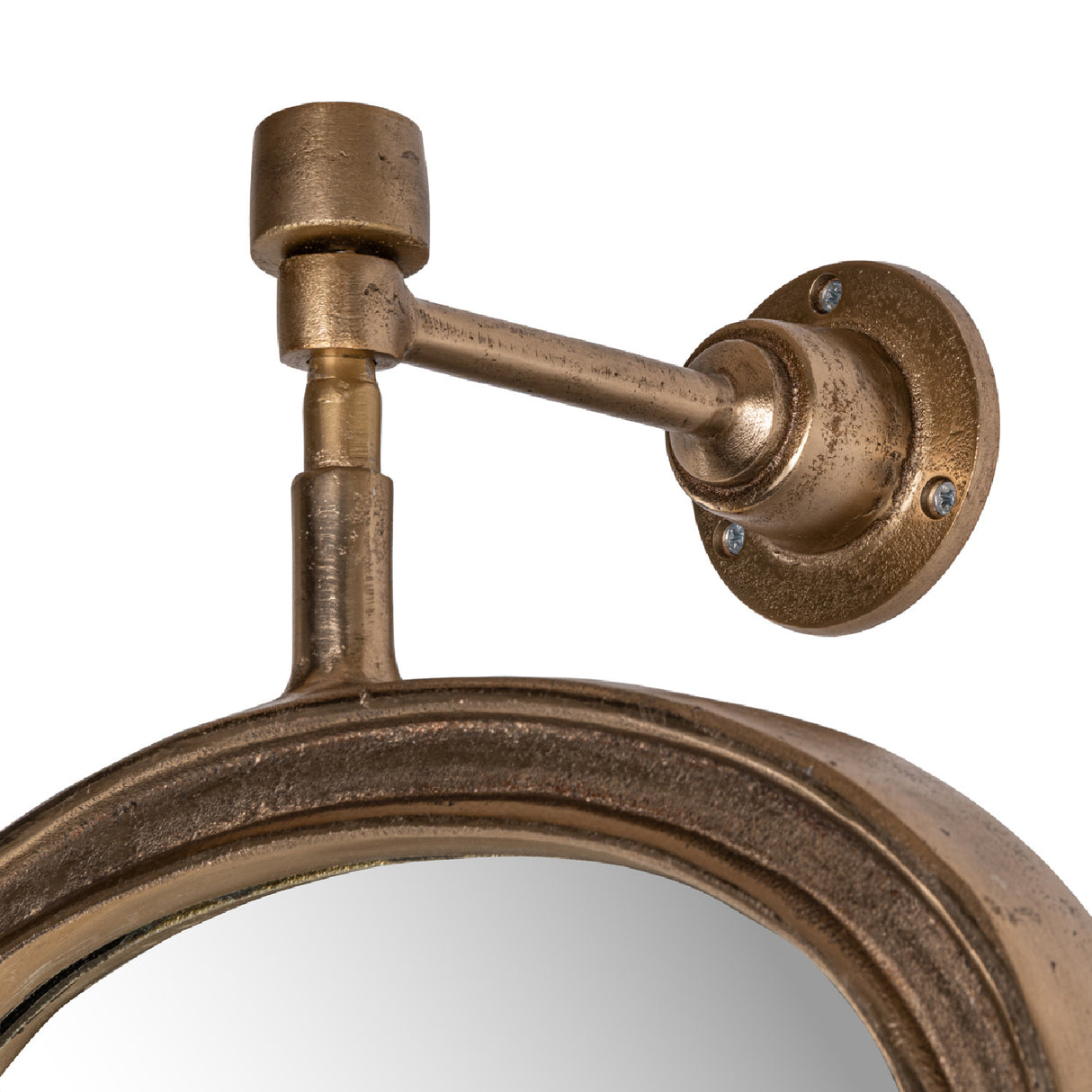 Modern European furniture - Antique Brass Mirror - www.oroa.com