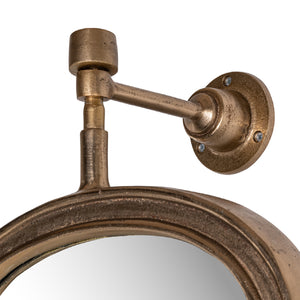 Modern European furniture - Antique Brass Mirror - www.oroa.com
