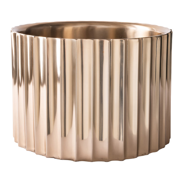 Modern European furniture - Gold Champagne Cooler - www.oroa.com
