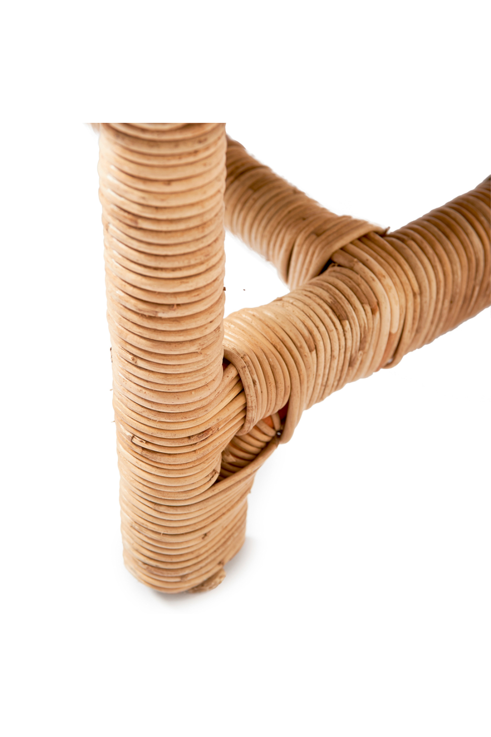 Cushioned Rattan Ottoman | Rivièra Maison Nicolas | Oroa.com