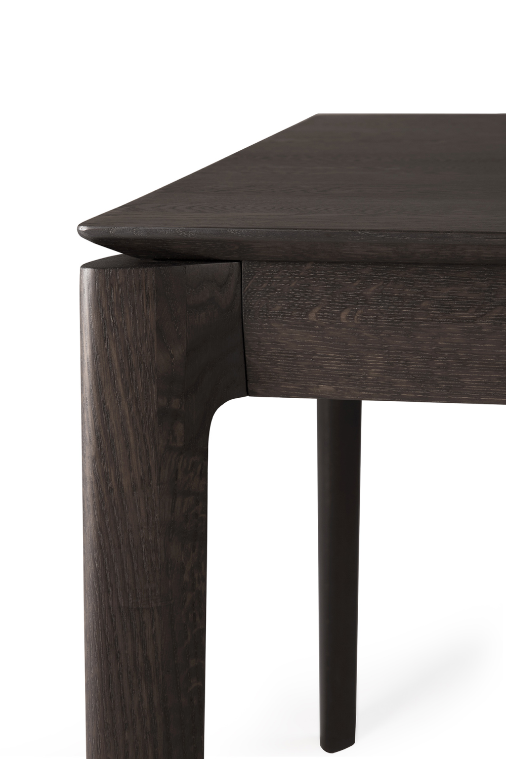 Oak Brown Minimalist Dining Table | Ethnicraft Bok | Oroa.com