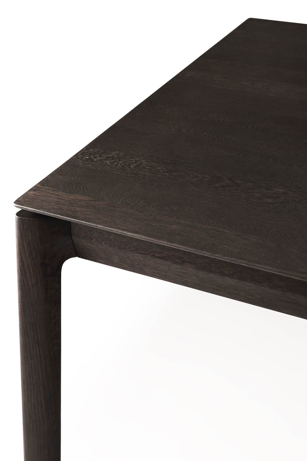 Oak Brown Minimalist Dining Table | Ethnicraft Bok | Oroa.com