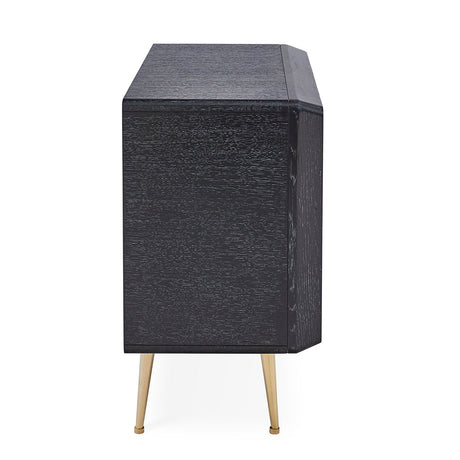 Hammered Brass 3-Drawer Chest | Jonathan Adler Reform | Oroa.com