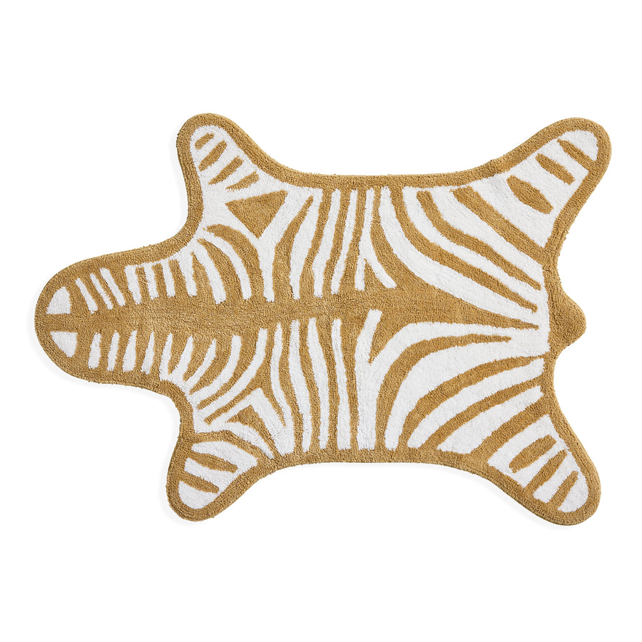 Stripes Cotton Reversible Bath Mat | Jonathan Adler Zebra | Oroa.com