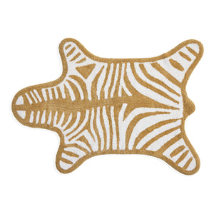 Stripes Cotton Reversible Bath Mat | Jonathan Adler Zebra | Oroa.com
