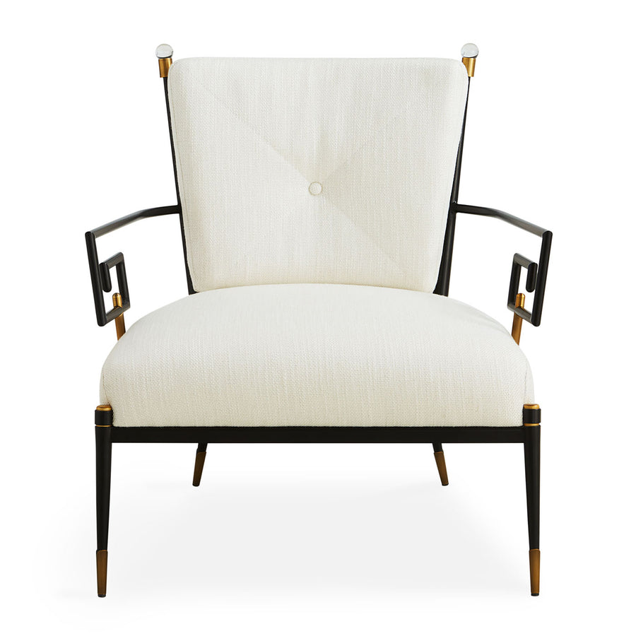 Linen Upholstered Accent Chair | Jonathan Adler Rider | Oroa.com