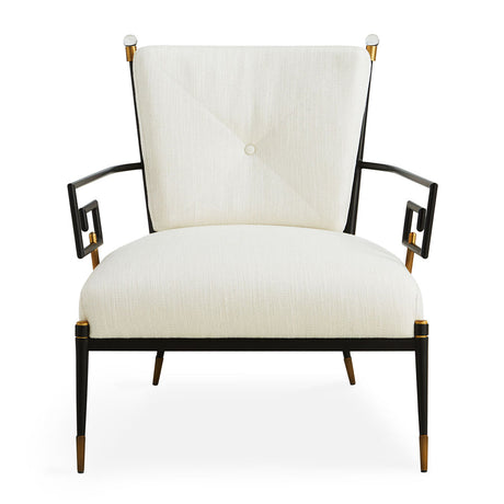 Linen Upholstered Accent Chair | Jonathan Adler Rider | Oroa.com
