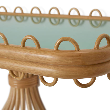 Hand-Coiled Reed Floating Console | Jonathan Adler Riviera | Oroa.com