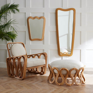 Reeds Wavy Mirror | Jonathan Adler Riviera Ripple | Oroa.com