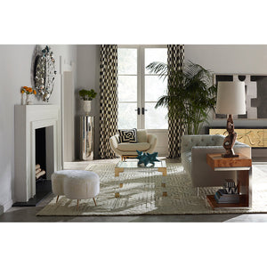 Mappa Wood Cantilevered Side Table | Jonathan Adler Bond