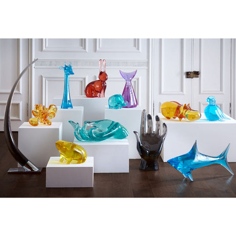   Blue Acrylic Animal Sculpture | Oroa.com
