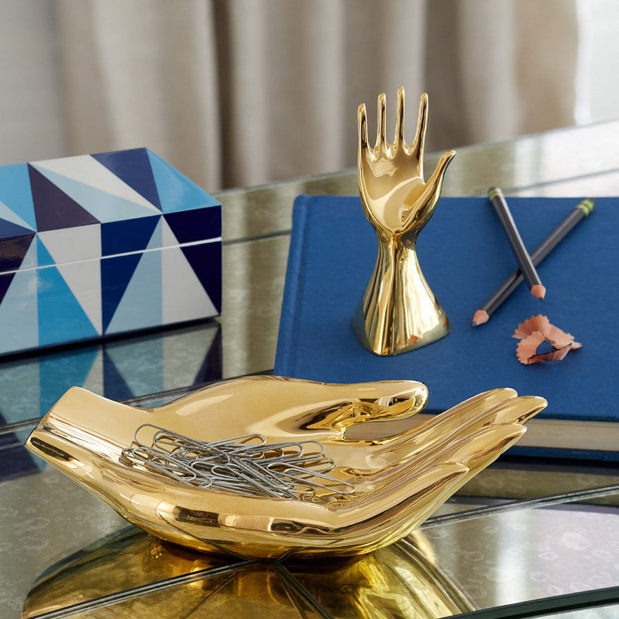 Brass Hand Bowl | Jonathan Adler | Oroa.com