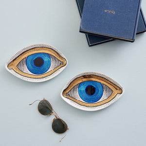 Porcelain Trinket Tray Set (2) | Jonathan Adler Eye | Oroa.com