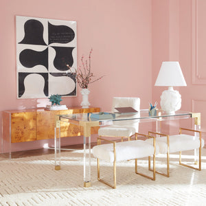 Clear Acrylic Dining Table | Jonathan Adler Jacques