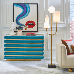 Milk Glass Shades Floor Lamp | Jonathan Adler Paradiso | Oroa.com