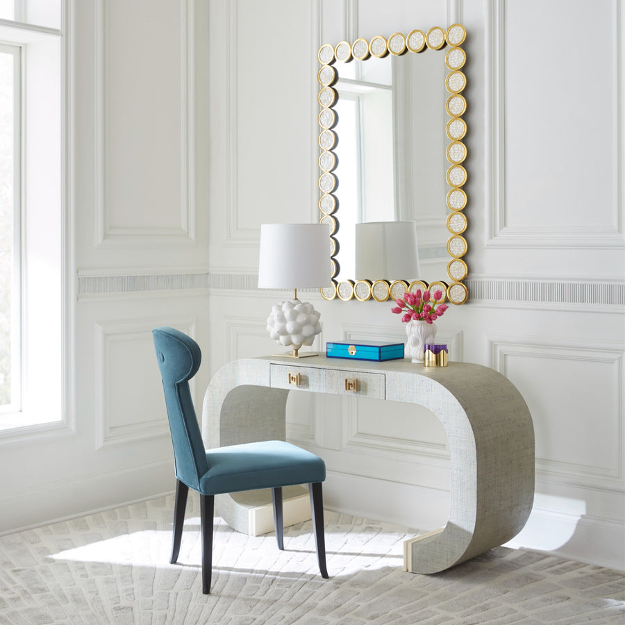 Polished Brass Circles Mirror | Jonathan Adler Rings