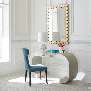 Polished Brass Circles Mirror | Jonathan Adler Rings