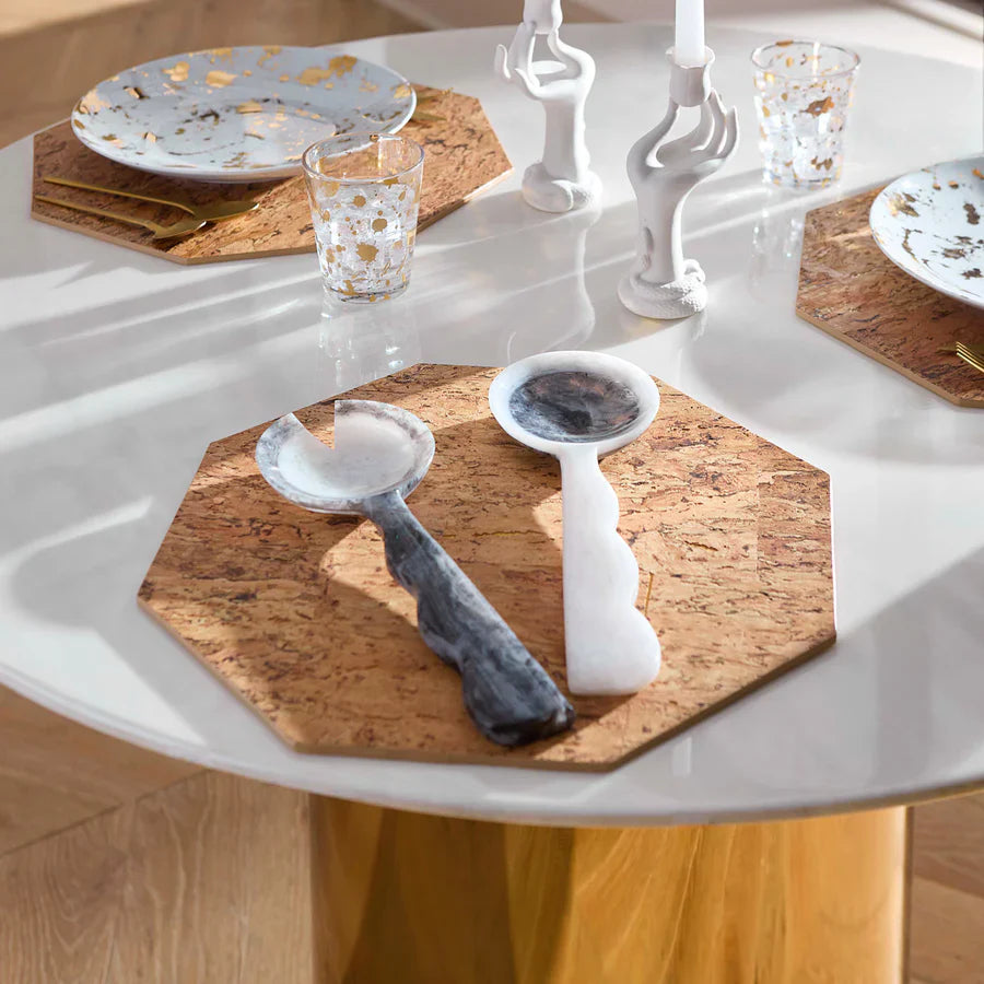 Gold Flecked Glassware Set (4) | Jonathan Adler 1948 Rocks | Oroa.com