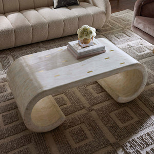 Brick Inlaid Cocktail Table | Jonathan Adler Casablanca | Oroa.com