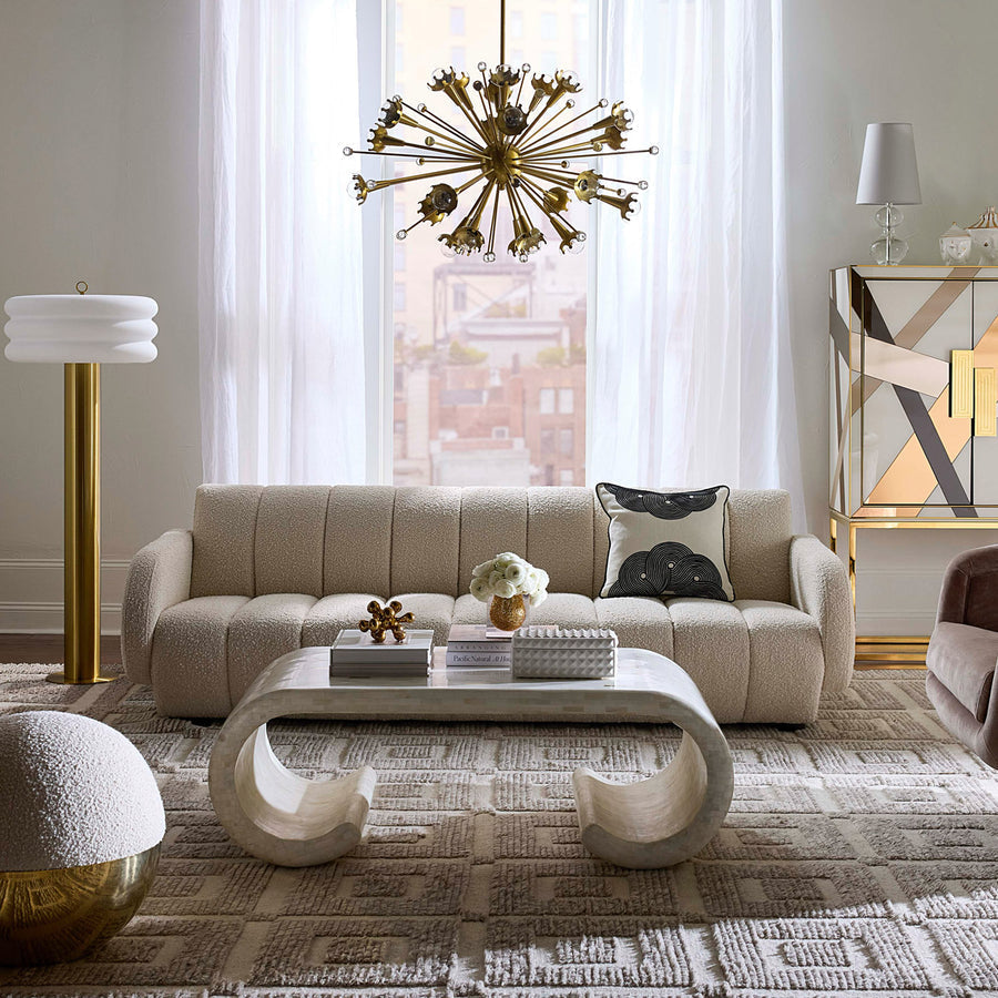 Brick Inlaid Cocktail Table | Jonathan Adler Casablanca | Oroa.com