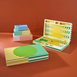 High-Gloss Backgammon Set | Jonathan Adler Copenhagen | Oroa.com
