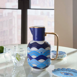 Blue Porcelain Pitcher | Jonathan Adler Druggist | Oroa.com