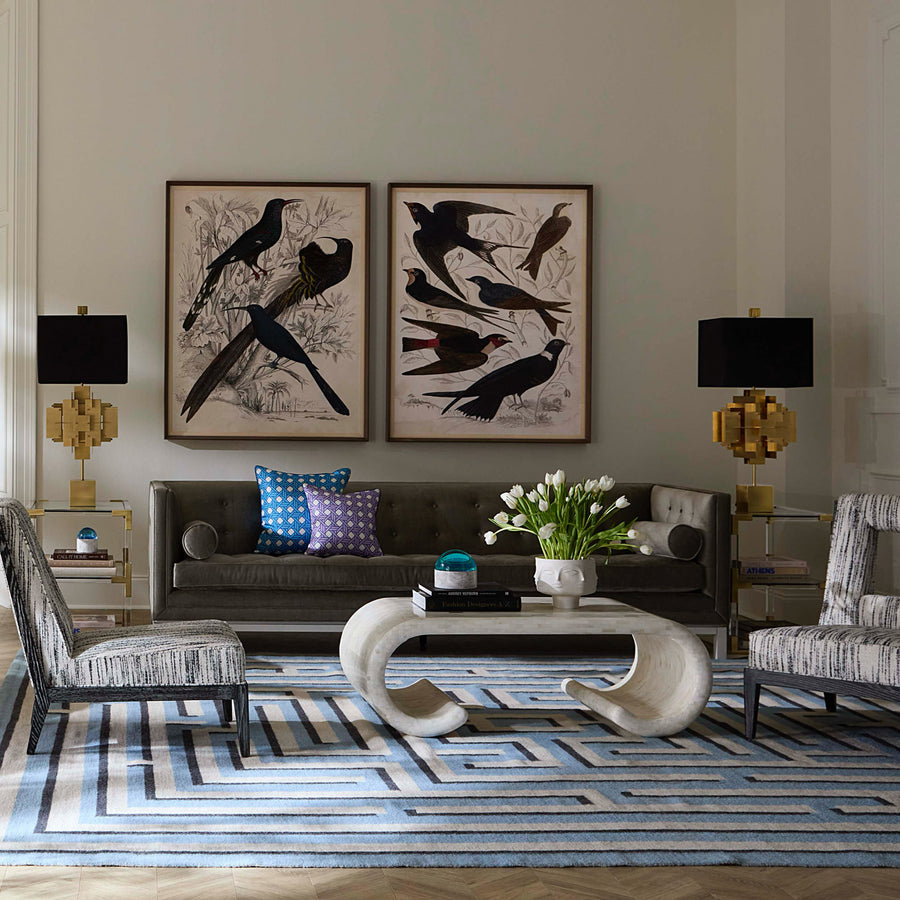 Brick Inlaid Cocktail Table | Jonathan Adler Casablanca | Oroa.com