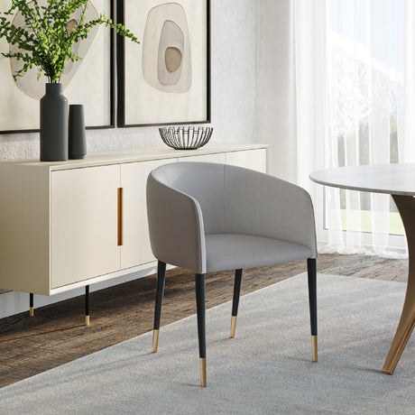   Modern European furniture - Fabric & Leather Dining Armchair - www.oroa.com | Oroa.com