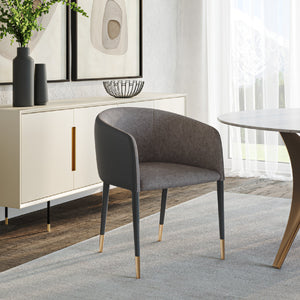   Modern European furniture - Fabric & Leather Dining Armchair - www.oroa.com | Oroa.com