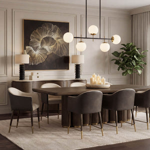   Modern European furniture - Cream Leather Dining Armchair - www.oroa.com | Oroa.com