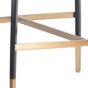   Modern European furniture - Two-Toned Leather Bar Stool - www.oroa.com | Oroa.com
