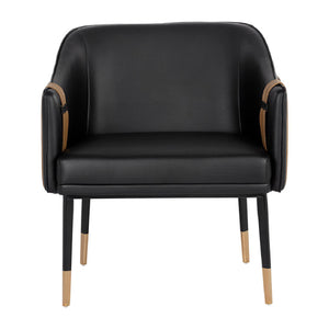   Modern European furniture - Two-Toned Leather Lounge Chair - www.oroa.com | Oroa.com