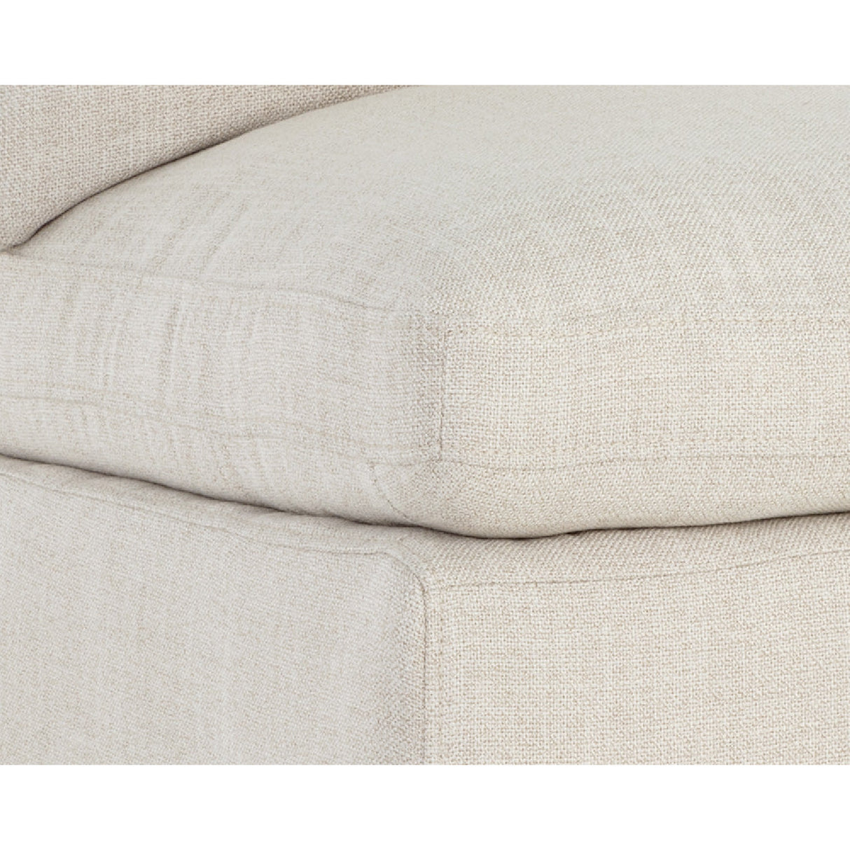   Modern European furniture - White Linen Wheeled Dining Chair - www.oroa.com | Oroa.com