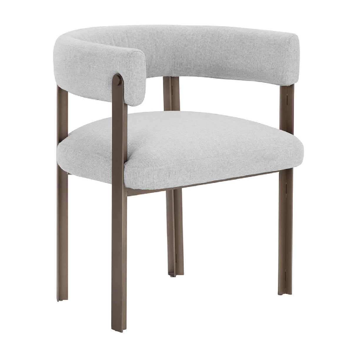   Modern European furniture - Curved Wood Frame Dining Armchair - www.oroa.com | Oroa.com