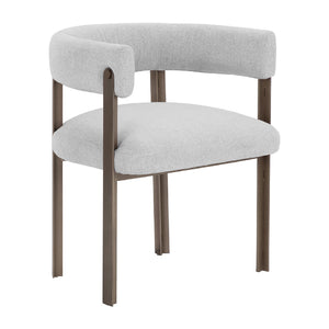   Modern European furniture - Curved Wood Frame Dining Armchair - www.oroa.com | Oroa.com