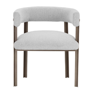   Modern European furniture - Curved Wood Frame Dining Armchair - www.oroa.com | Oroa.com